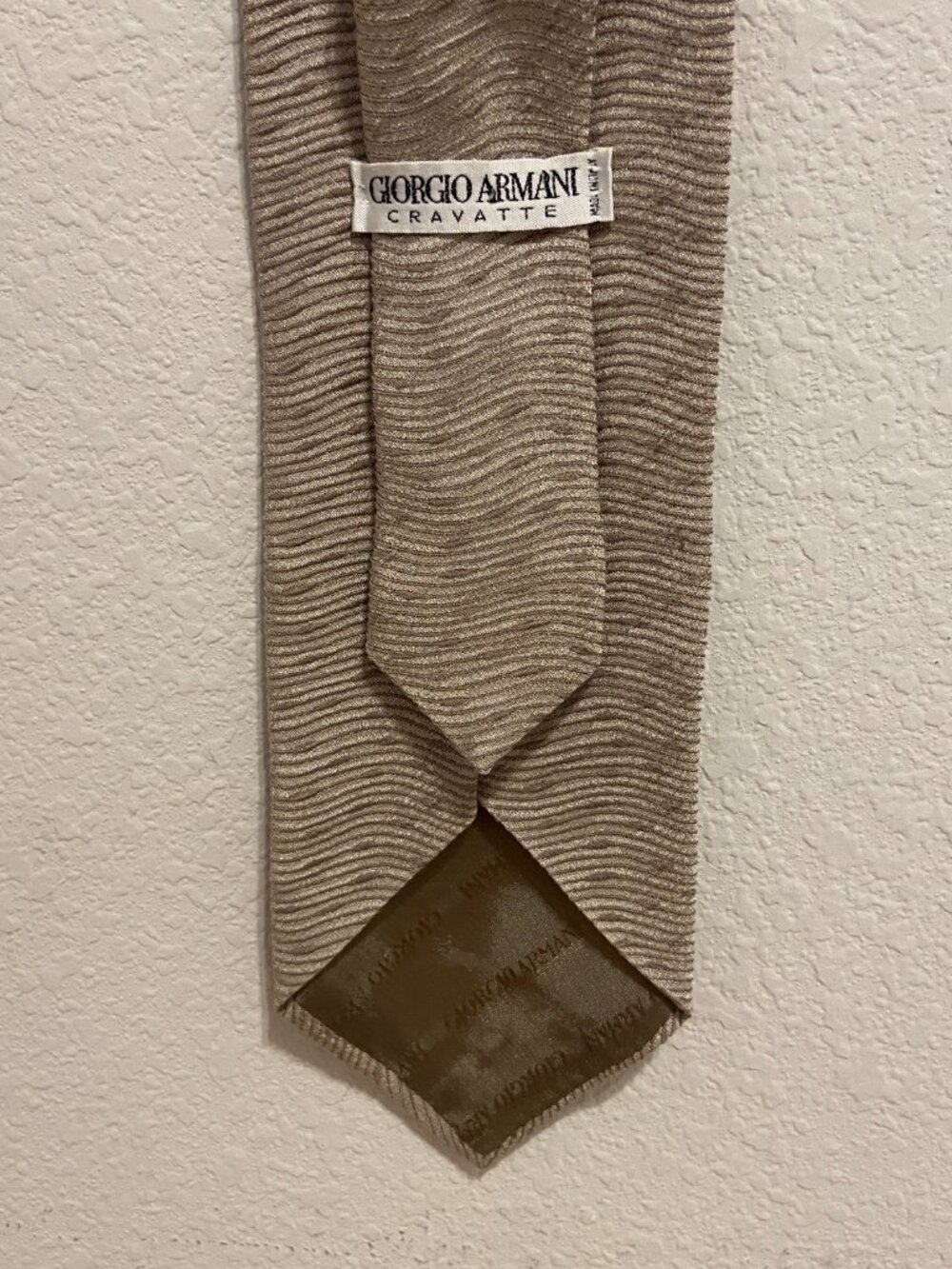 Giorgio Armani Silk & Wool Tie